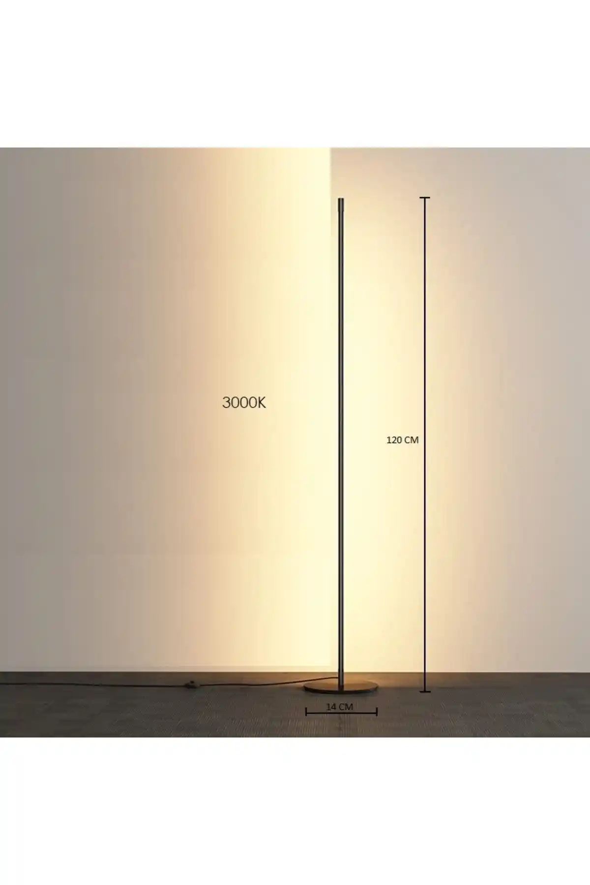 Özer Light Dekoratif Köşe Premium Led Lambader: Şık ve Fonksiyonel Aydınlatma Çözümü