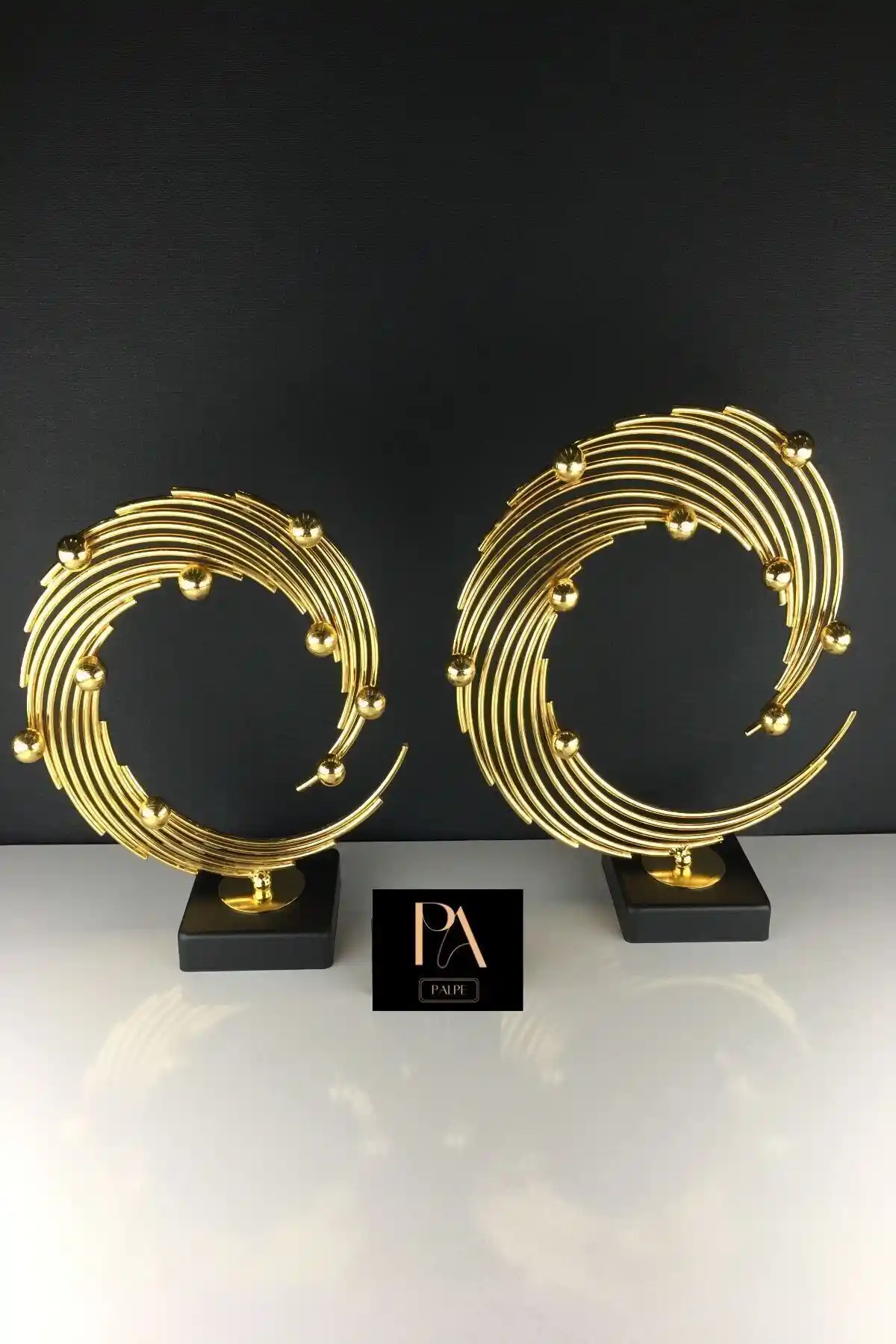 Palpe Gold 2'li Metal Dekoratif Obje İncelemesi: Şıklık ve Fonksiyonellik