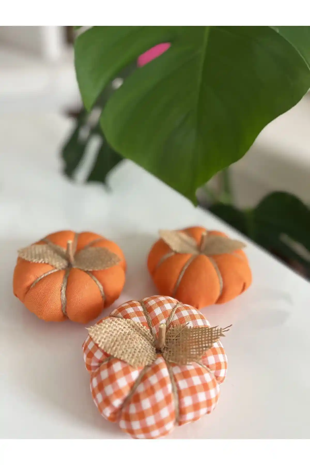 El Yapımı Dekoratif Bal Kabağı Seti ile Evinize Estetik ve Doğal Bir Dokunuş Katın