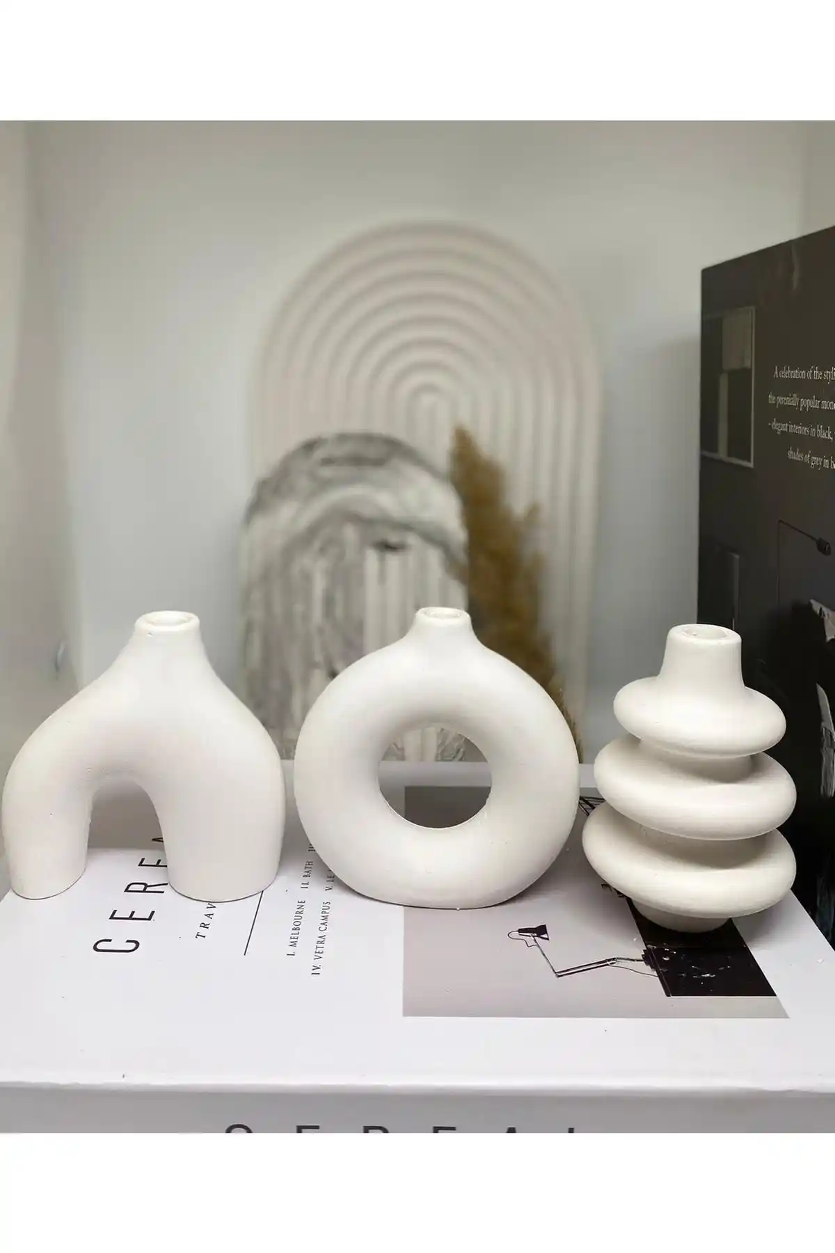 LİNECRAFT Minimal Vazo Seti: Modern Dekorasyon İçin Zarif Bir Seçenek