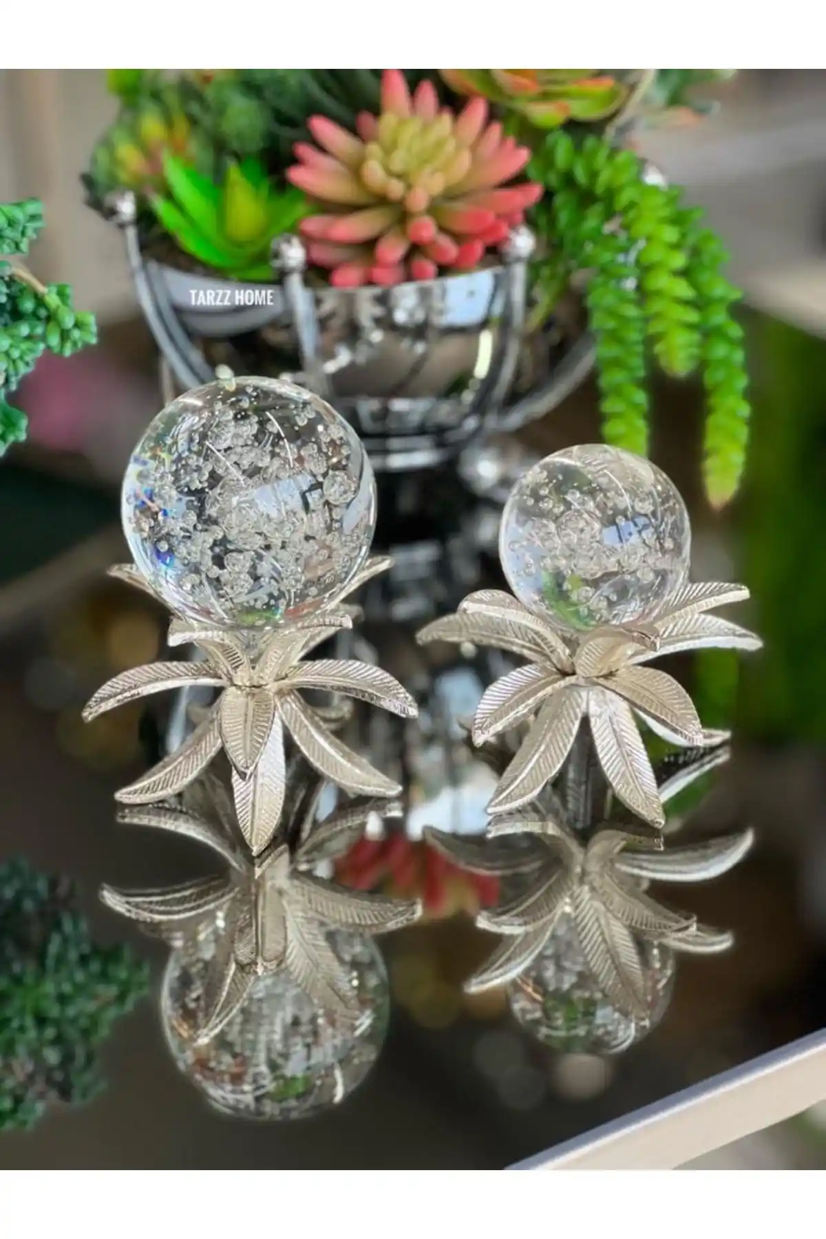 ArzzHome Dekoratif Çiçek Obje Seti: Modern Tasarım ve Estetik Kullanım