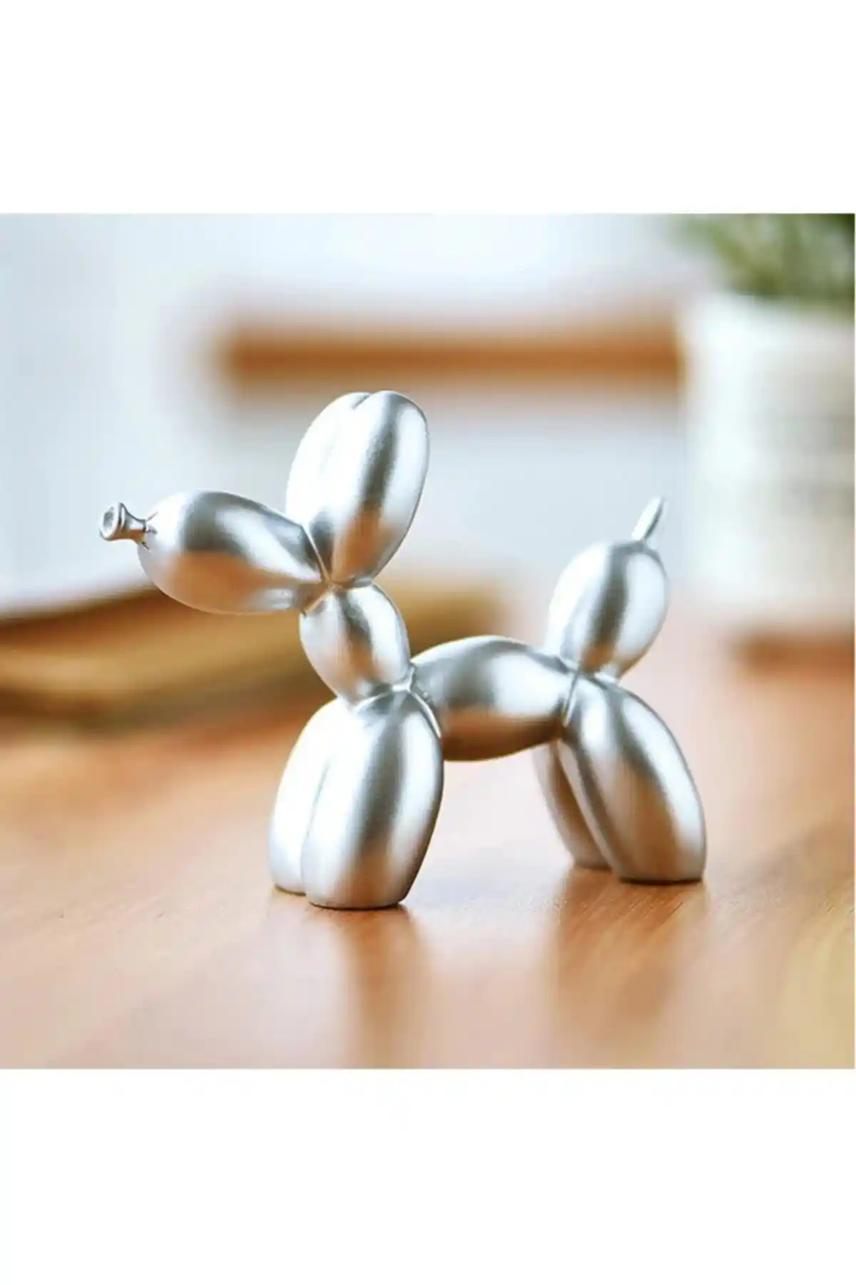 CajuArt Dekoratif Minyatür Sevimli Balon Köpek Biblosu – Modern ve Şık Ev Aksesuarı