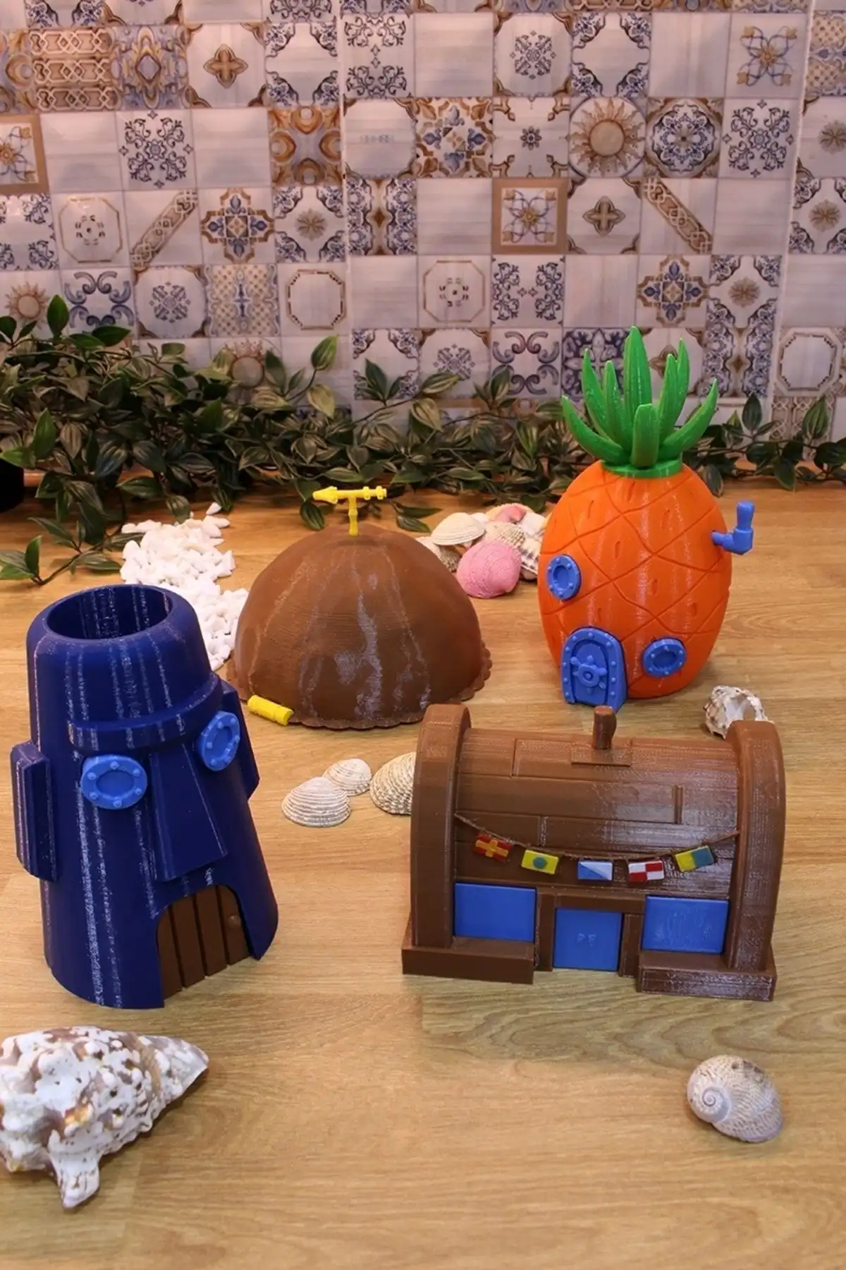 Maflen Sünger Bob Bikini Bottom Dekoratif Aksesuar Seti Özellikleri ve Kullanım Alanları