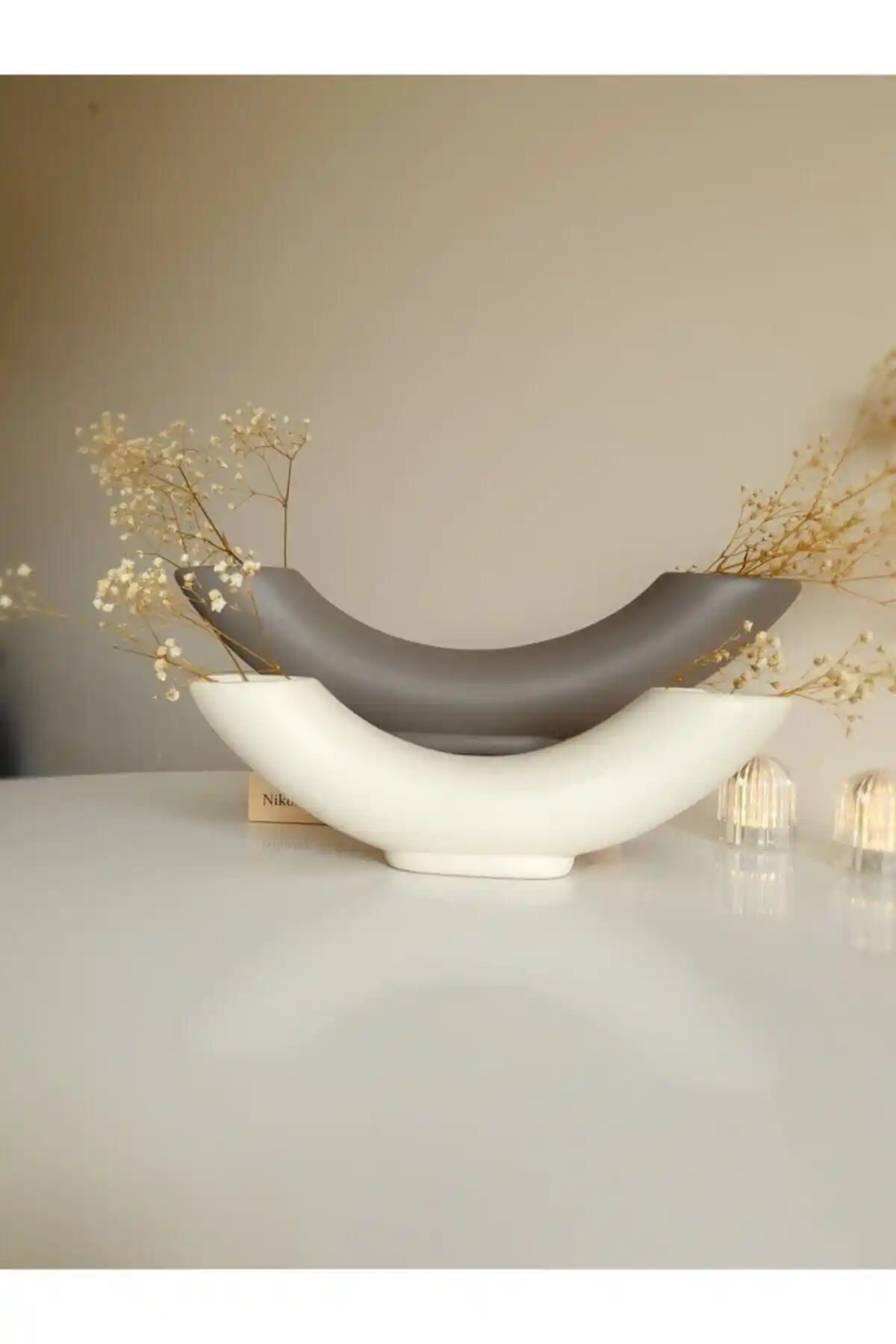 Panoramas Home Seramik Vazo İkili Set: Estetik ve Fonksiyonellik Dolu Bir Seçim